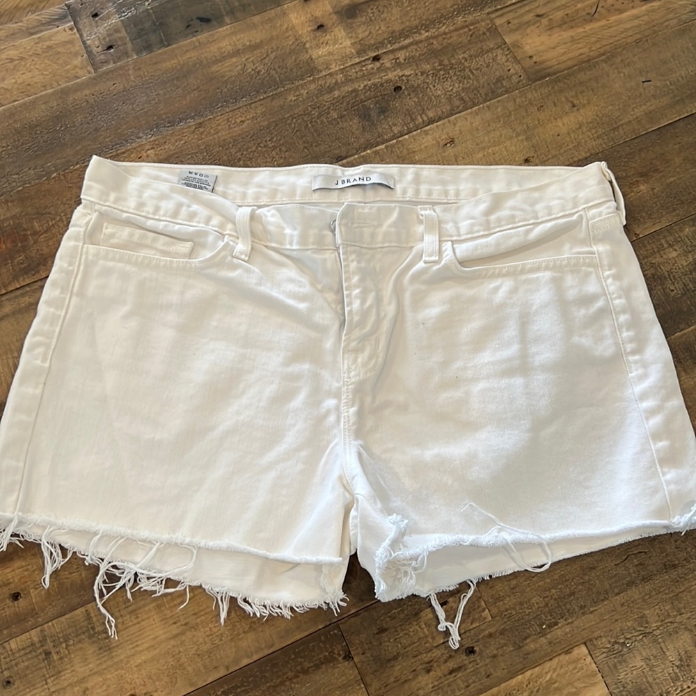 J Brand White shorts